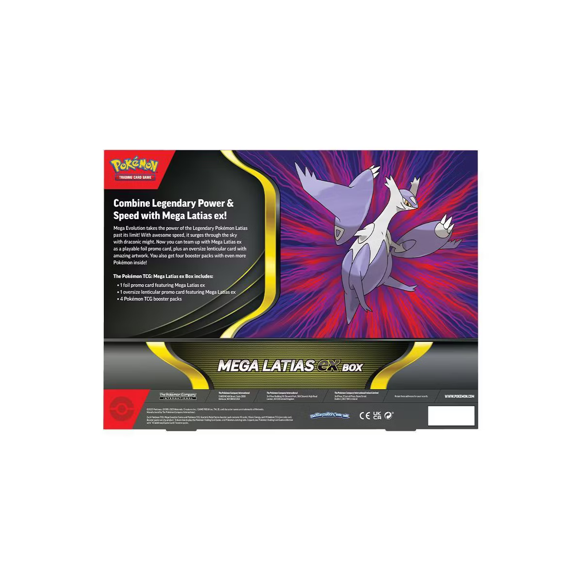 Pokémon Trading Card Game: Mega Latias ex Box