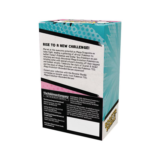 Pokémon Trading Card Game: Mega Evolution Ascended Heroes Booster Bundle