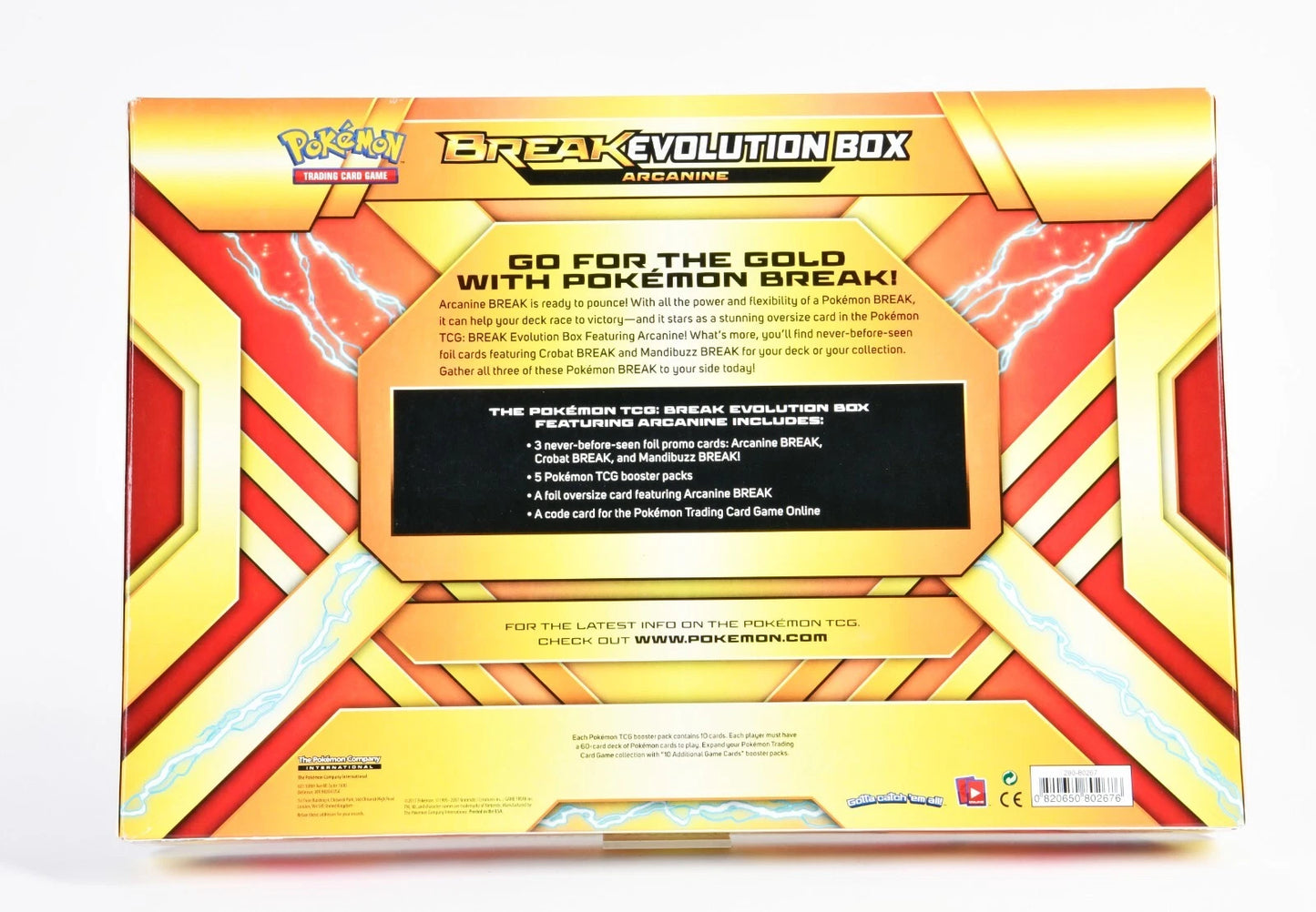 BREAK Evolution Box [Arcanine] - XY - Evolutions