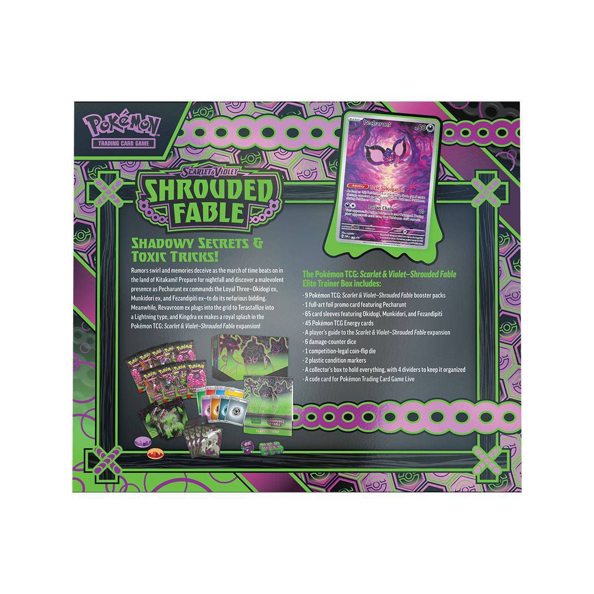 Pokémon Trading Card Game: Scarlet & Violet—Shrouded Fable Elite Trainer Box