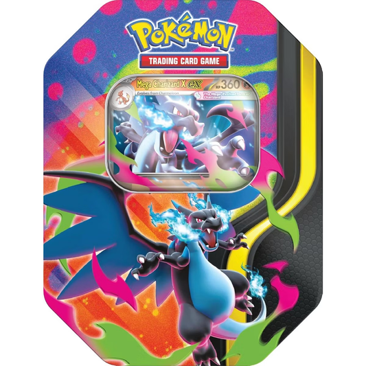 Pokémon Trading Card Game: Mega Charizard X Tin